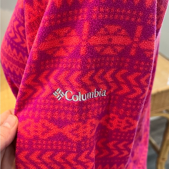 Columbia printed fleece size medium - Picture 3 of 6